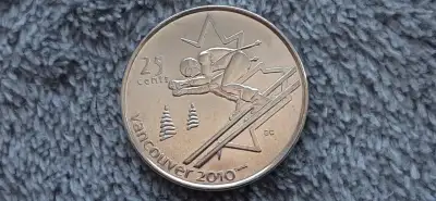 2007 Canadian ''2010 Vancouver Olympic Downhill Skiing'' Quarter, View more