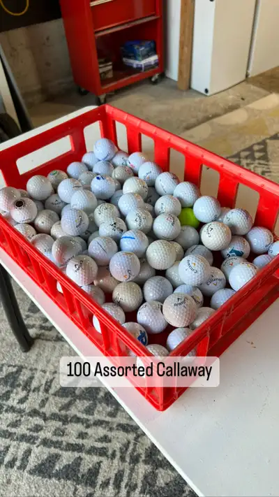 100 Callaway Assorted Golf Balls - 30$/100 Ball, View more