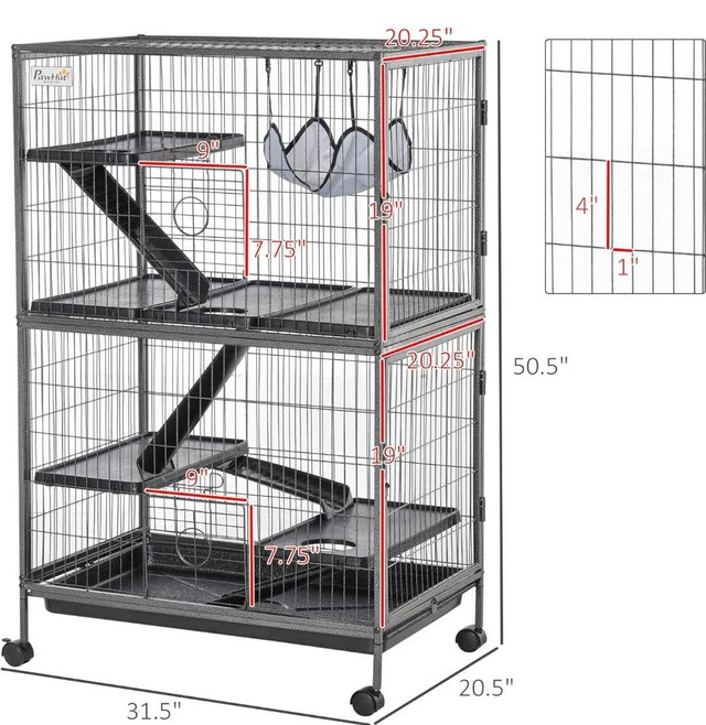 Multi level cage for small animals in Accessories in Moose Jaw - Image 2