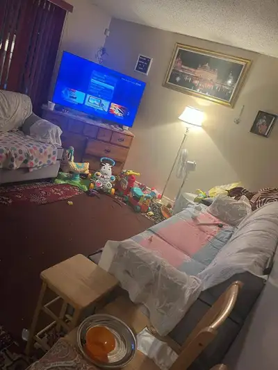 Main floor for rent 3 bedroom 1 Washroom large living room near super store near bus stop near schoo...