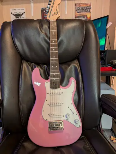 Squire Strat Mini Short Scale Kids Guitar, View more