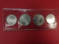 1976 Canada Olympic Sterling Silver Coin Set