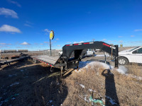 2019 35’ Diamond C Gooseneck - 12,000lb axles