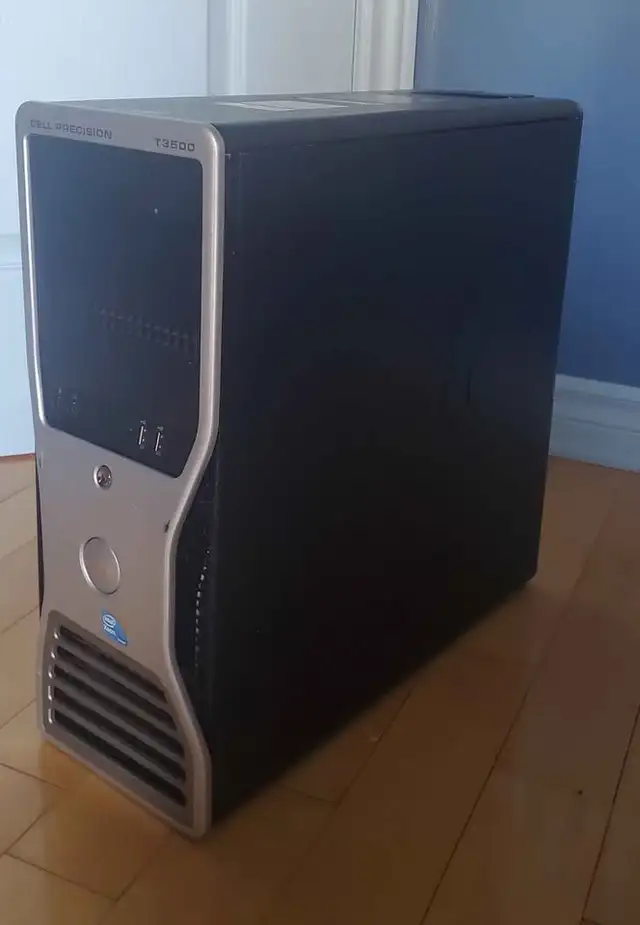 DELL PRECISION XEON 3550 24 GB RAM 500 GB SSD 4 TB QUADRO FX3800 in Desktop Computers in Longueuil / South Shore - Image 2