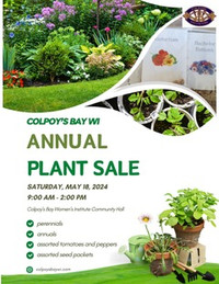 Plant sale - Perennials, annuals and veg