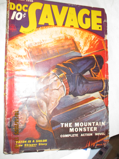 Doc Savage February 1938 pulp, View more