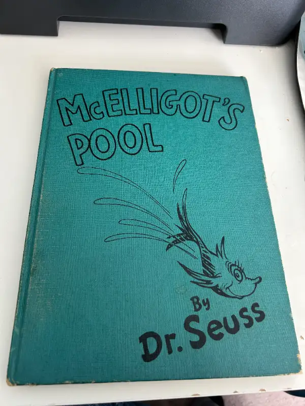 Dr. Seuss' McElligot's Pool Hardcover Book-Original 1947 Edition in Children & Young Adult in Markham / York Region - Image 2