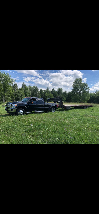 2016 F350 and 2015 SWS 40’ trailer 
