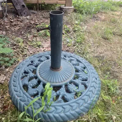Cast iron Patio Umbrella Base, View more