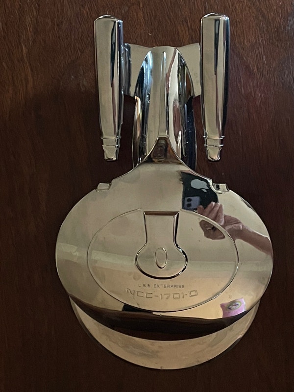 Star Trek Pizza Cutter USS Enterprise NCC1701 Original Series Arts