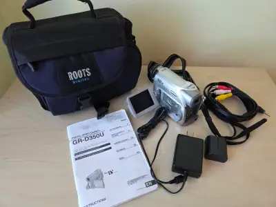 JVC GR-D350U Mini DV Camcorder, View more