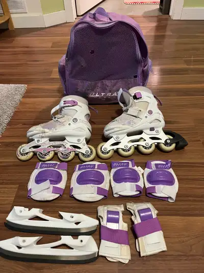 ice skates/ roller skate combo, View more