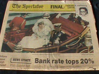 Souvenir Edition of Diana and Charles Wedding- July 30th 1981