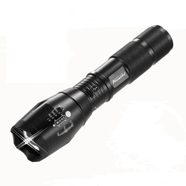 AloneFire G700-U Portable USB Rechargeable LED Flashlight in General Electronics in Mississauga / Peel Region - Image 2