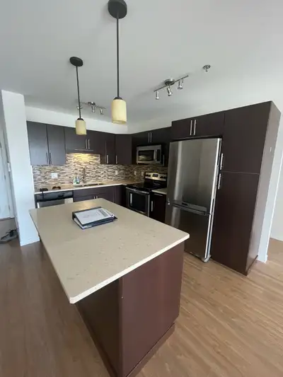 2 bed, 2 bath + 9x9 den 3rd floor Condo downtown (2nd and Jarvis) available July 1st. The condo come...