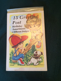 Greeting Post cards - Vintage - Birthday
