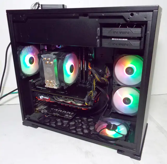 InWin PC Intel i7-8700K RGB, 16GB DDR4, High-End Sound Card etc. in System Components in Markham / York Region - Image 3