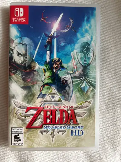 Played a couple times The Legend of Zelda Skyward Sword