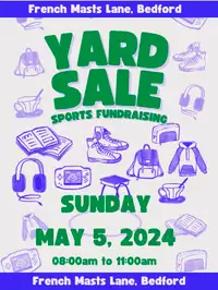 Yard sale - Multi-family! May 5