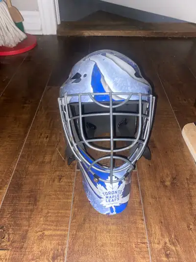  Toronto Maple Leafs goalie helmet, street hockey, View more