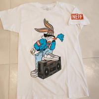 NEFF x Looney Tunes Men's Bugs Bunny Licensed T-Shirt size small