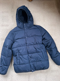 Boy’s Navy winter coat size 14, from Crewcuts
