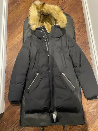 Brand New Mackage Edward Parka Size 38 (S/M) (&gt;Canada Goose), View more