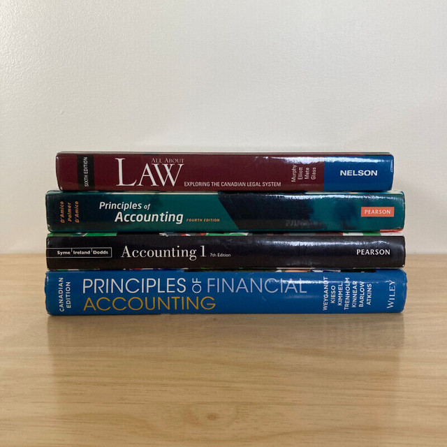 High School Accounting & Law Textbooks, Free GTA Delivery in Textbooks in City of Toronto - Image 4