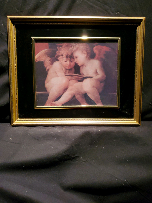Estate Sale - Angels Painting framed in Arts & Collectibles in London