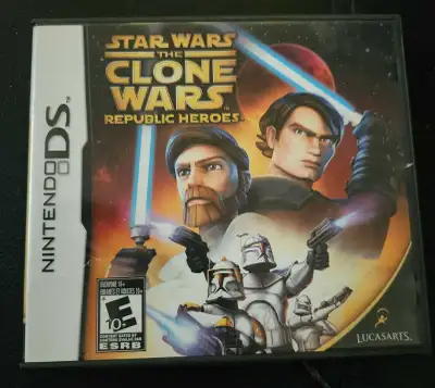 Star Wars The Clone Wars Republic Heroes Nintendo DS Game, View more