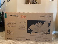 Toshiba 55” 4K UHD smart TV