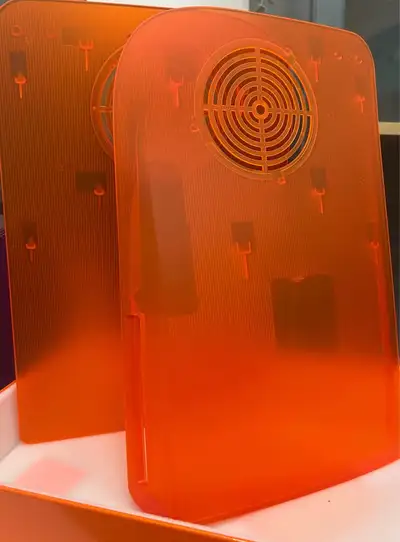 PS5 Side Plates - Dbrand Transparent Orange, View more