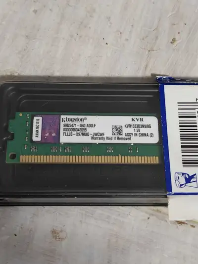Kingston 8GB RAM KVR1333D3N9/8G, View more