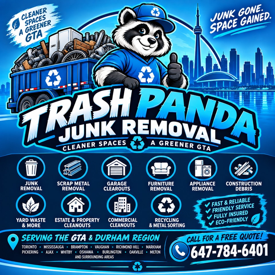 Trash Panda Junk Removal & Property Maintenance | Cleaners & Cleaning ...