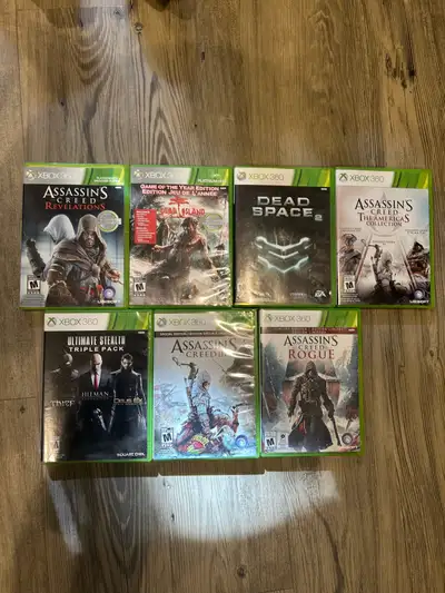 7 Xbox 360 Games, View more