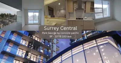 Brand New Surrey Central 1-Bedroom Condo for Rent(Total 721sqft)