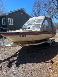 1997 crestliner 1650 with 90hp 2005 mercury 2 stroke