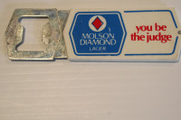 Débouche Bouteille OPENER  Bière  MOLSON  DIAMOND LAGER (5po)