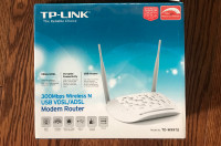 TP-Link TD-W9970 -300Mbps Wireless N USB VDSL/ADSL Modem Router