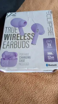True wireless earbuds 