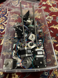 Lot of Stepper Motors 3D Printing