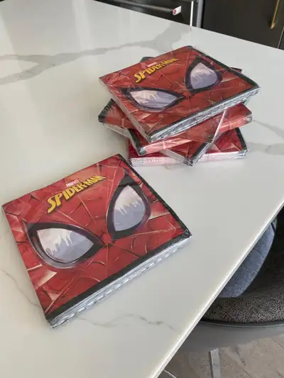 spider man napkins , View more