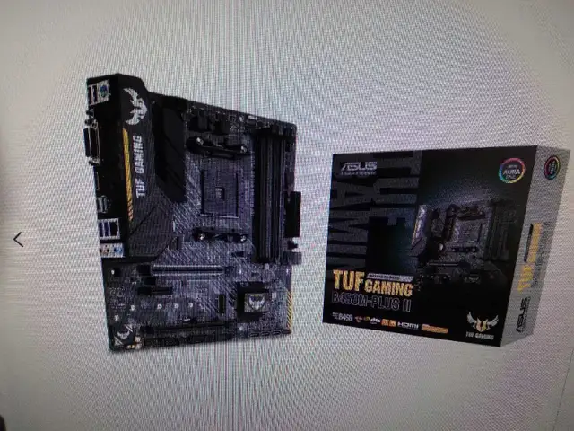 Motherboard Asus Tuf Gaming  B450M-Plus II in Other in City of Montréal - Image 6