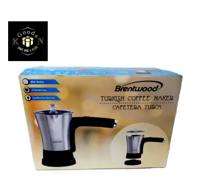 Brentwood TS-117S Stainless Steel Turkish/Greek Coffee Maker, View more