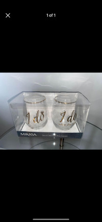 Mikasa “Set of Two” Crystal Stemless Wine Glasses