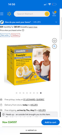 Tire lait medela