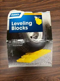 Camco 10 pk RV Levelling Blocks