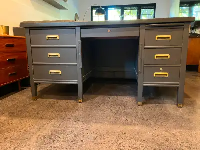Vintage Wooden Desk, View more
