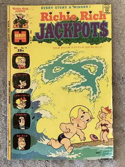 Comic Book - Ritchie Rich - Jackpots - Dec No. 14 Voir mes autres annonces - See my other adds
