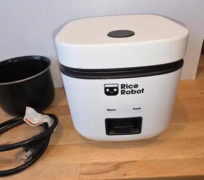 Rice Robot Personal Rice Cooker,  Nonstick. 1.2 Quart Capacity., View more